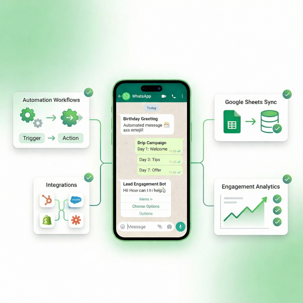 WhatsApp Automation Dashboard